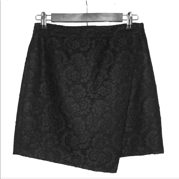 Madewell Lace Asymmetrical Skirt Size 2 - Picture 2 of 7